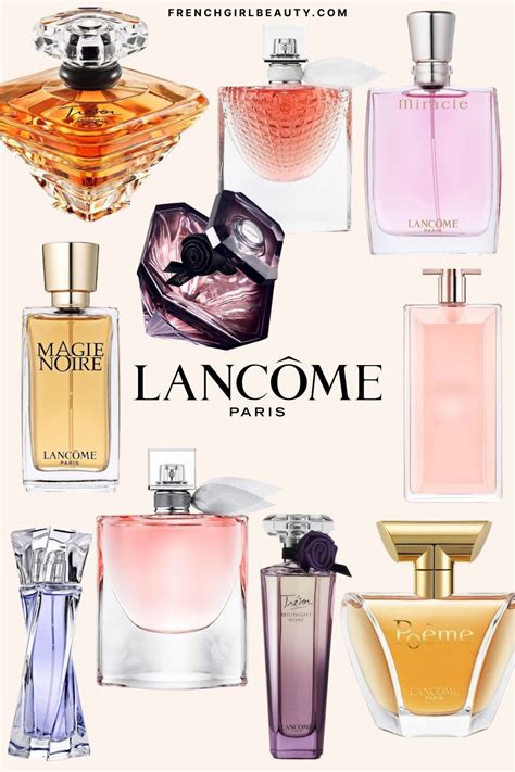 lancome perfumes list by popularity.